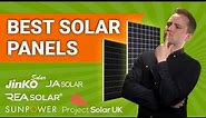5 BEST Solar Panels for 2024 - SunPower, Rea Solar, Jinko and more!