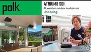 Polk Audio Atrium8 SDI - All weather outdoor speaker - Unboxing