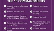 10 Commandments New Testament - CHURCHGISTS.COM