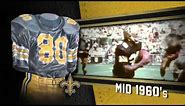 New Orleans Saints uniform and uniform color history