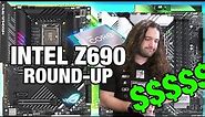 Intel Z690 Motherboard Round-Up (for 12900K, 12700K, & 12600K Alder Lake CPUs)