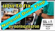 Norcold RV Refrigerator Door Replacement and Door Flap Adjustment