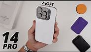 iPhone 14 Pro Case - MOFT Snap Case (Cool White)