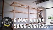Garage Storage Shelves | EASY BUILD