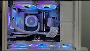 AMD All White mATX PC Build | Jonsbo D30 | Ryzen 7 7800X3D | Radeon RX 7900XTX | Corsair iCue Link