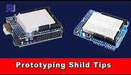 How to use Prototyping Shield with breadboard for Arduino