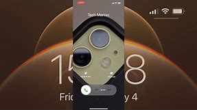 iPhone Incoming Call Screen (iOS 15)