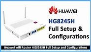 Huawei wifi Router HG8245H Full Setup and Configurations For Asa Technology
