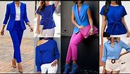 Elegant Bright Royal Blue Outfit Ideas, How to style Royal Blue outfits for a bright look