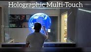 4K Holographic Multi Touch Display