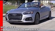 2018 Audi A5 Cabriolet Design, Interior, Test Drive - US Spec