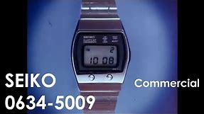 Seiko 0634-5009 1970s Vintage Commercial
