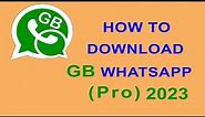 How to download GB Whatsapp