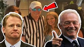 Jerry Jones' SAVAGE Blind Referee Halloween costume could land him in BIG TROUBLE with the NFL!