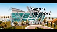 Airport | The Sims 4 Build Tour | Free Download CC + Tray Files