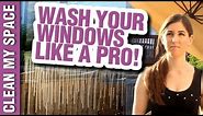 How to Wash Windows Like a Pro! Window Cleaning Ideas That Save Time & Money (Clean My Space)