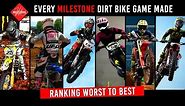 Every Milestone Dirt Bike Game + Ranking Worst To Best