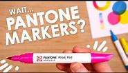 Trying The PANTONE PRIMARY Markers