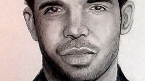 How to Draw Drake Step by Step (Portrait) Pencil Drawing