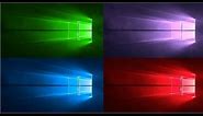 Windows 10 Wallpaper Colors Full HD (1920x1080 Download in Descripition)
