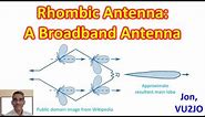 Rhombic Antenna: A Broadband Antenna
