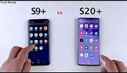 SAMSUNG S9+ vs S20+ 5G SPEED TEST
