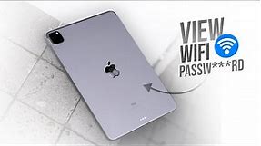How to See Wifi Password on iPad (2023)
