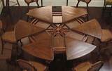 Pictures of Round Dining Room Tables With Leaves