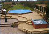 Images of Deck With Above Ground Pool Designs