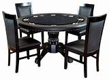 Pictures of Poker Table And Chairs Set