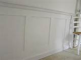 Pictures of White Wall Paneling