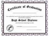 High School Diplomas Photos