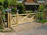 Timber Wooden Gates Pictures