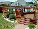 Deck Landscaping Designs Pictures