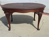 Antique Dining Room Table Images