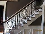 Pictures of Wrought Iron Stair Railings