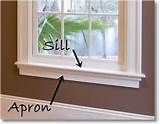 Pictures of How To Build A Window Frame And Sill
