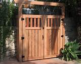 Pictures of Wooden Fence Gate Doors