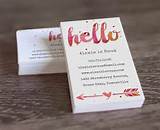 Printable Business Card Template Pictures
