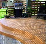 Photos of Curved Deck Designs