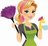 Images Of Cartoon Cleaning Lady Images