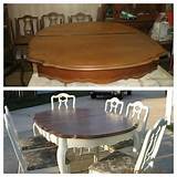 How To Refinish A Dining Room Table Pictures