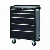 Pictures of Husky 27 In Black 5 Drawer Cabinet