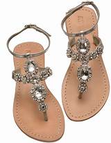 Dressy Silver Sandals Wedding Pictures