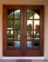 Oak French Doors Exterior Photos