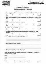 Customer Service Training Evaluation Form Images