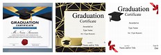 Free Online Graduation Certificate Template