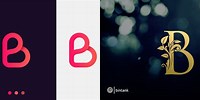 B Letter Logo Font