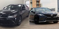 Black Toyota Camry 2017 XSE Sedan