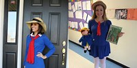 Blue Dress Character Day